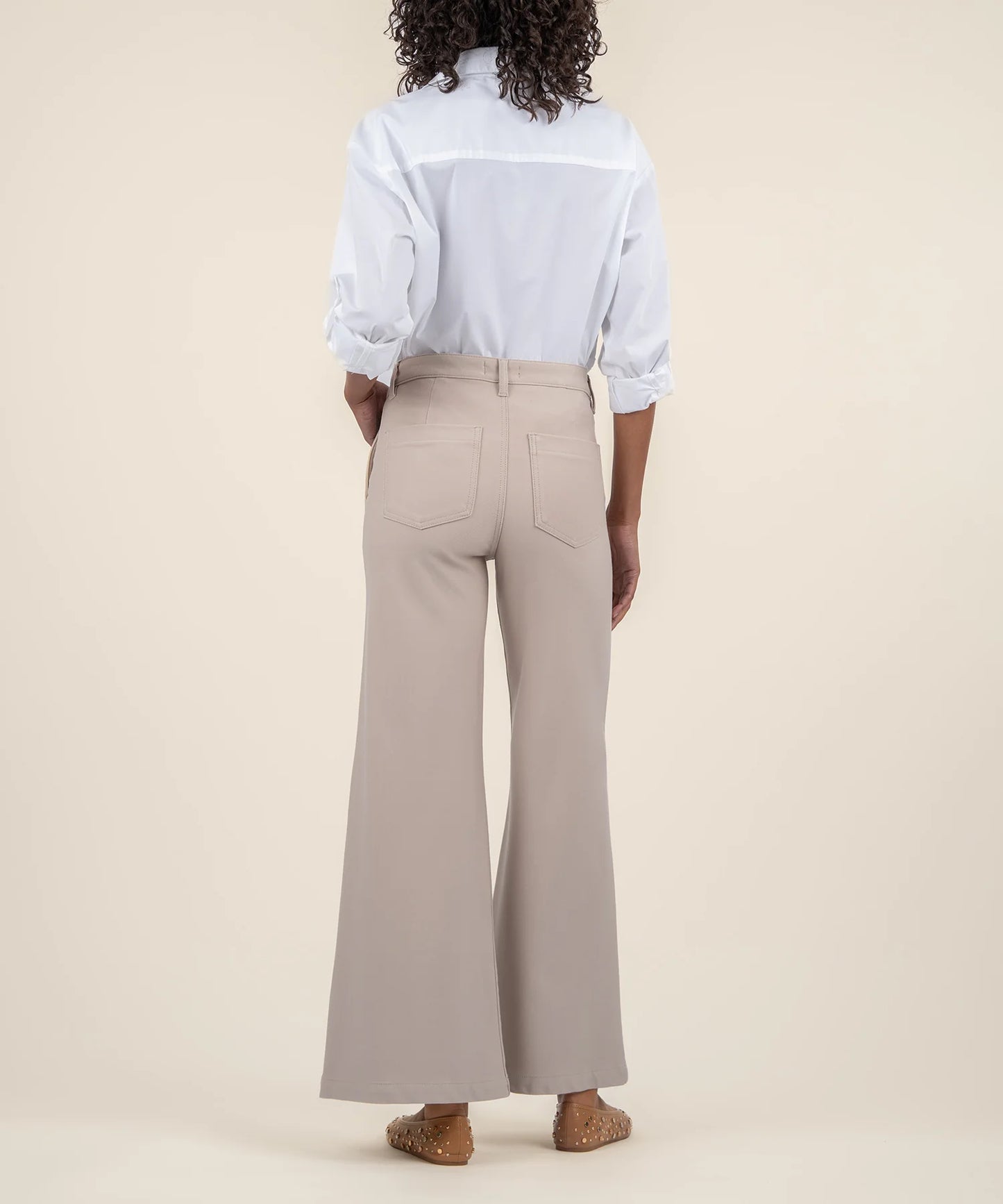 Meg High Rise Wide Leg Trouser