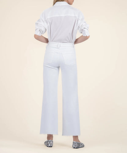 Meg High Rise Wide Leg Denim Pants