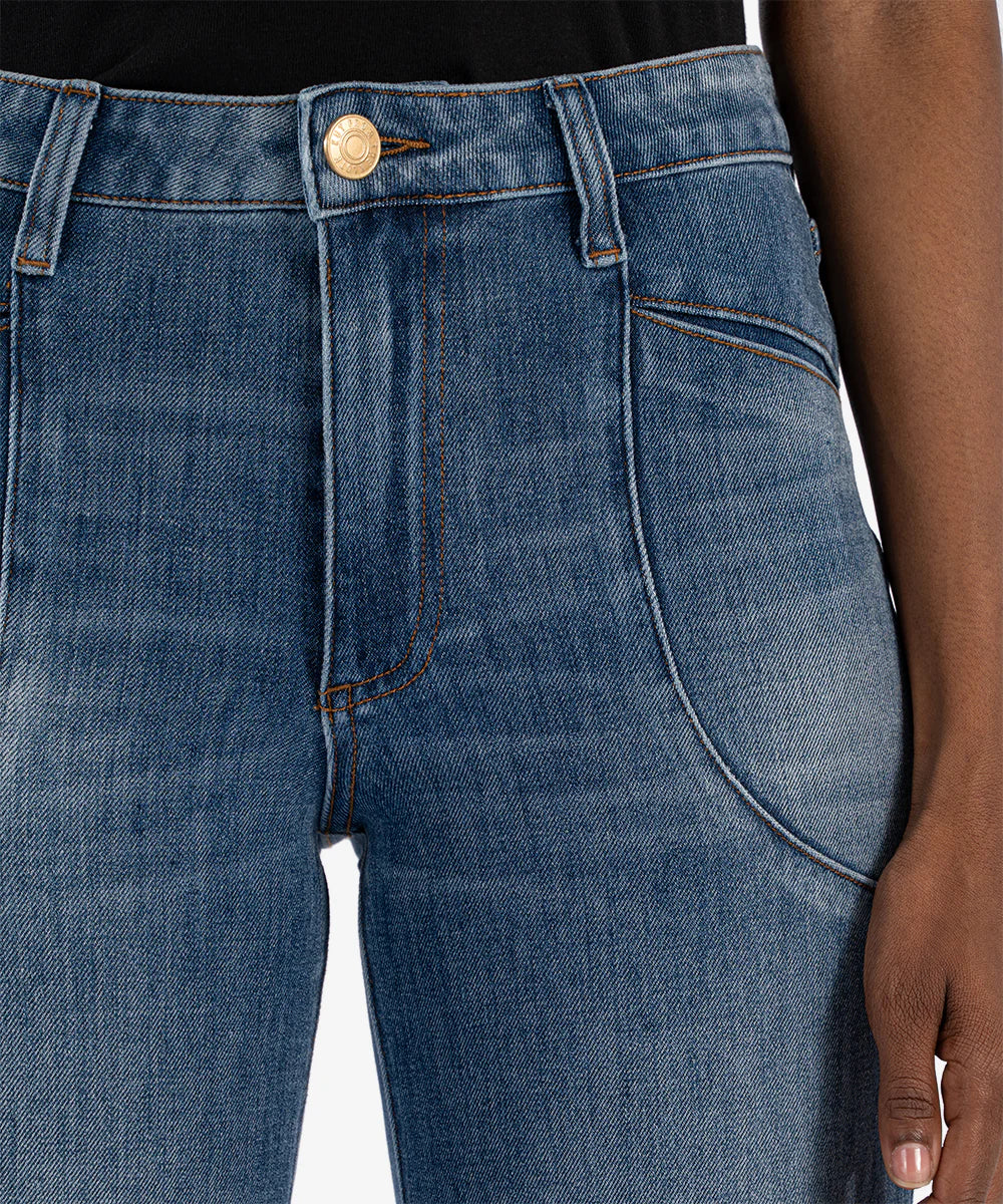 Meg High Rise Wide Leg Jeans