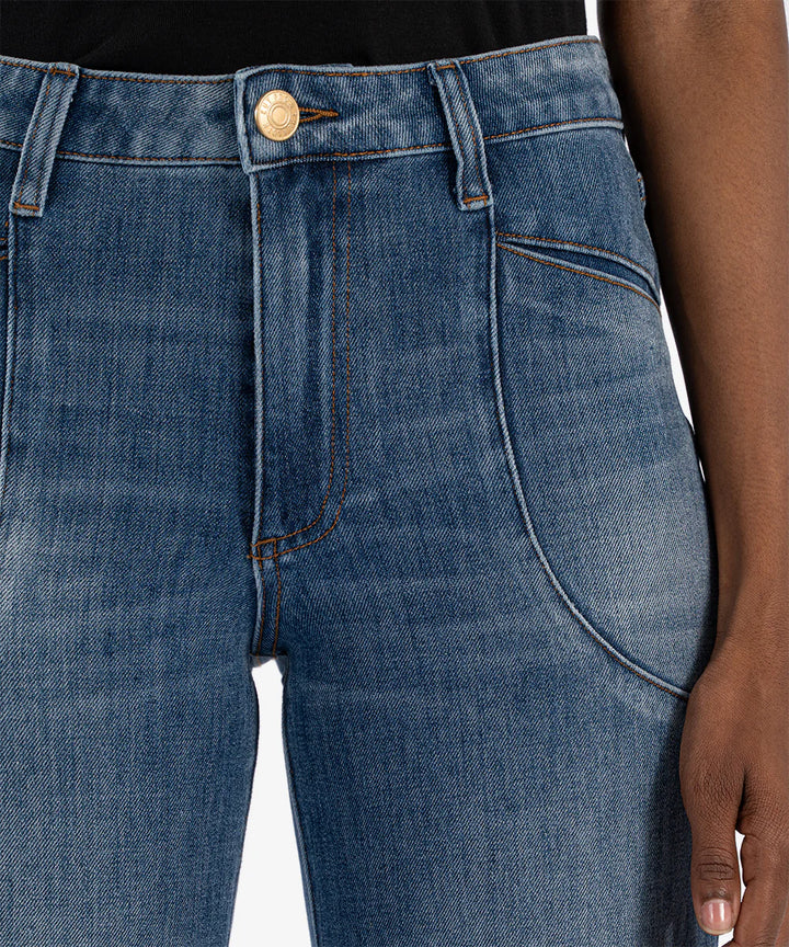 Meg High Rise Wide Leg Jeans