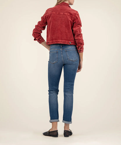 Julie Corduroy Crop Jacket