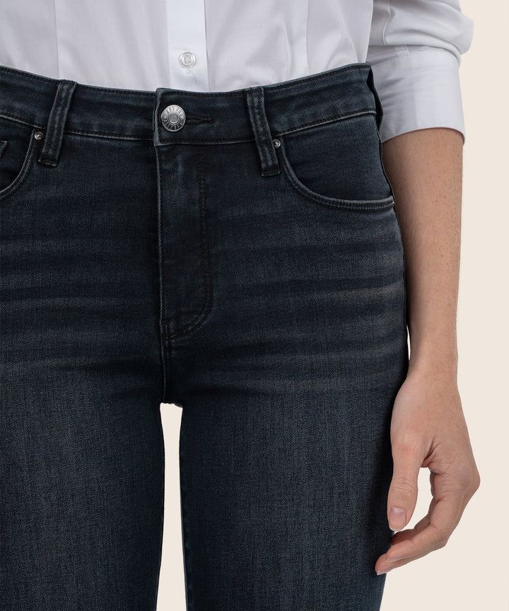 high rise fab ab flare jeans