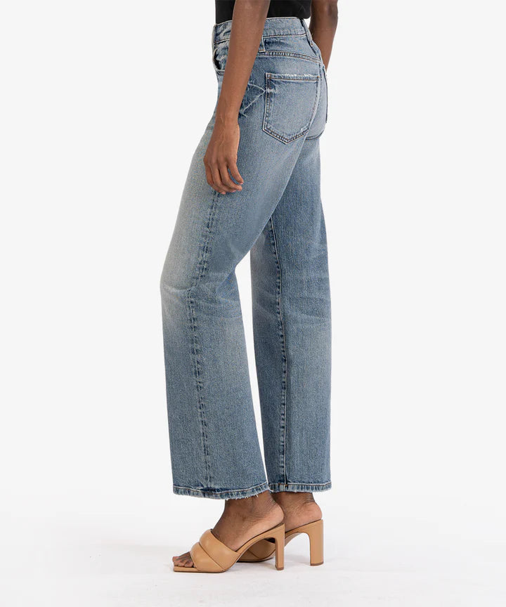 Sienna High Rise Wide Legs Denim Jeans