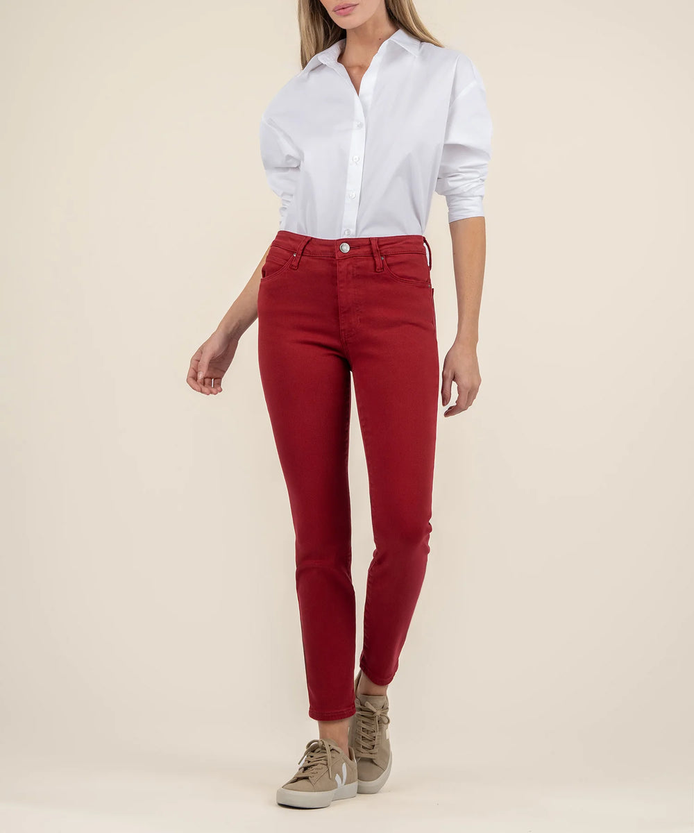 Charlize High Rise Cigarette Leg Pants from KADOU Boutique