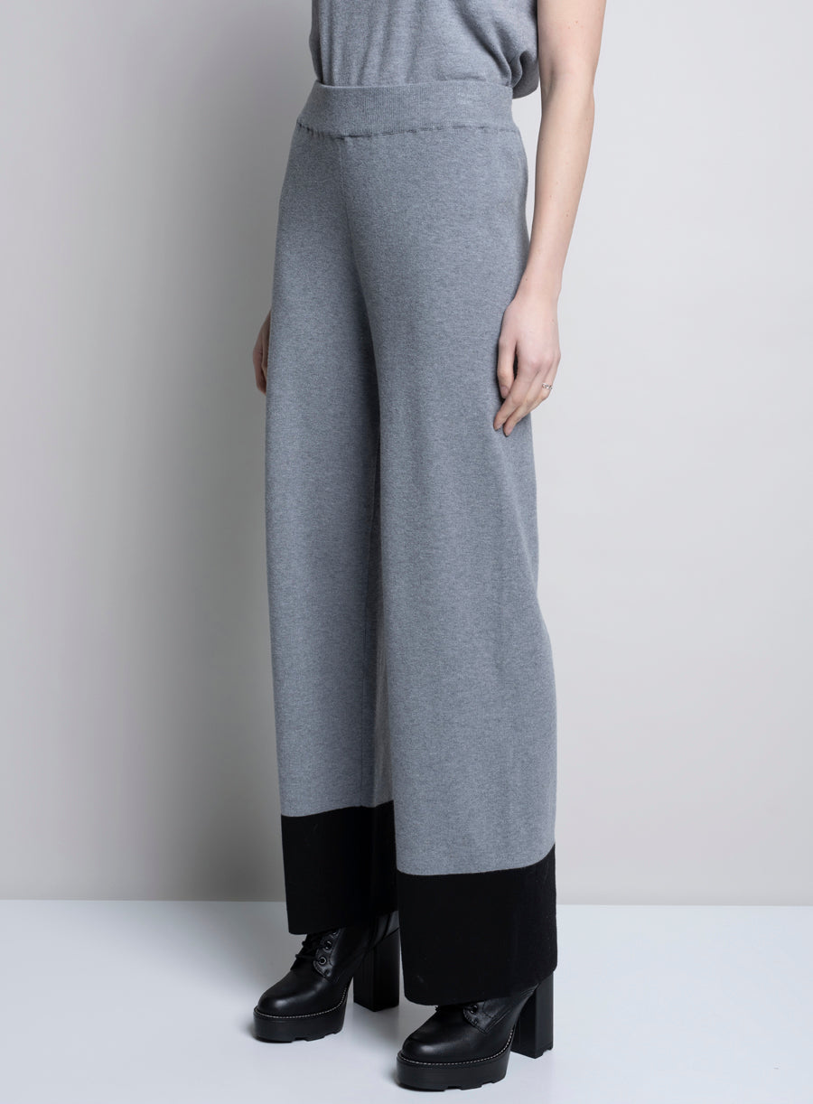 Wide Leg Knitted Pants from KADOU Boutique