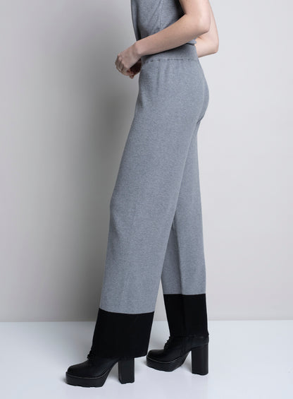 Wide Leg Knitted Pants