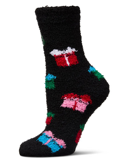 Christmas Mistletoe Cozy Socks In Ornament