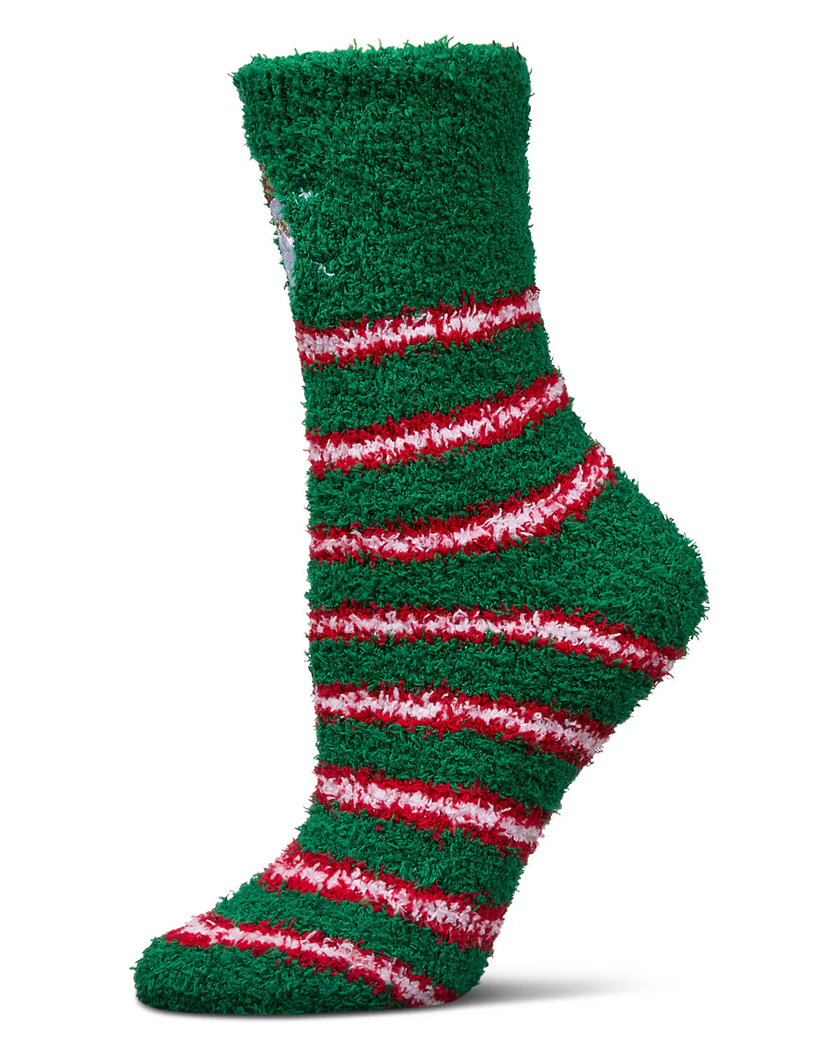 Christmas Mistletoe Cozy Socks In Ornament