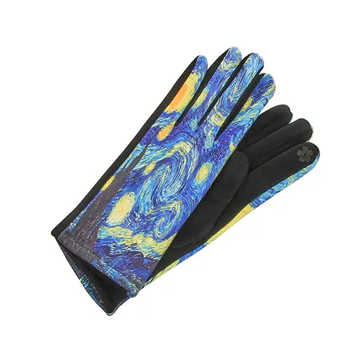 Masterpiece Paintings Gloves