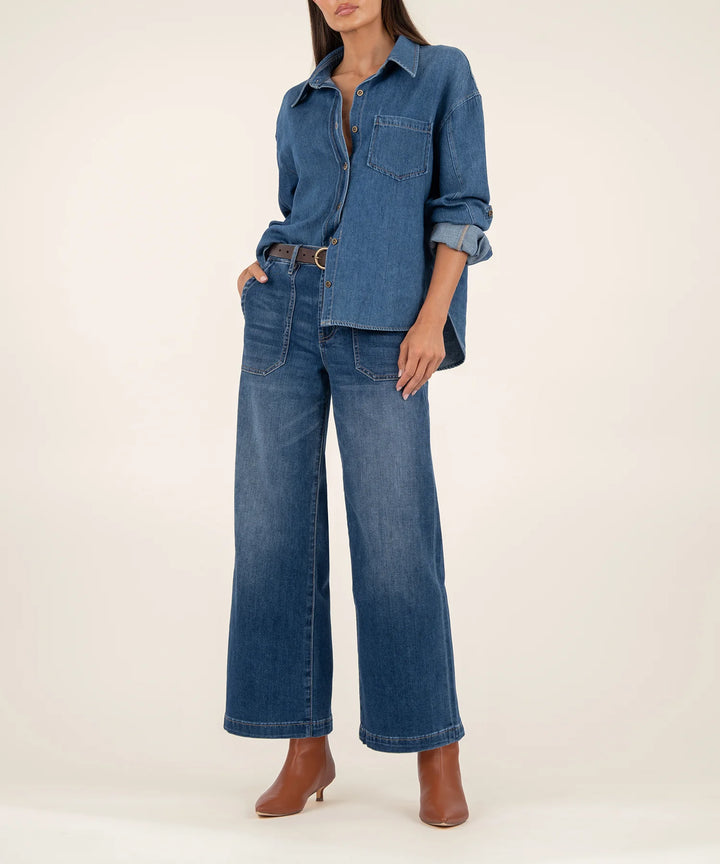 Meg High Rise Wide Leg