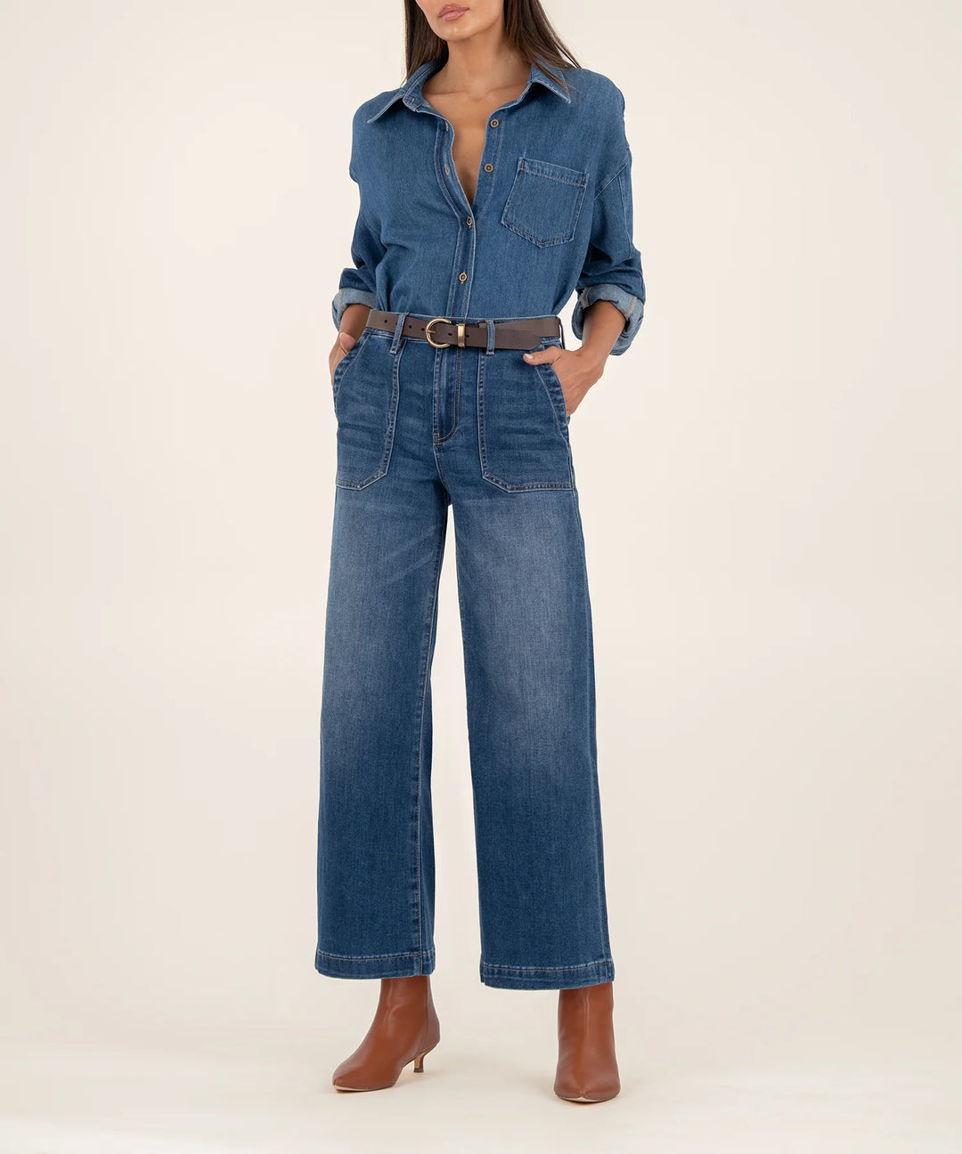 Meg High Rise Wide Leg