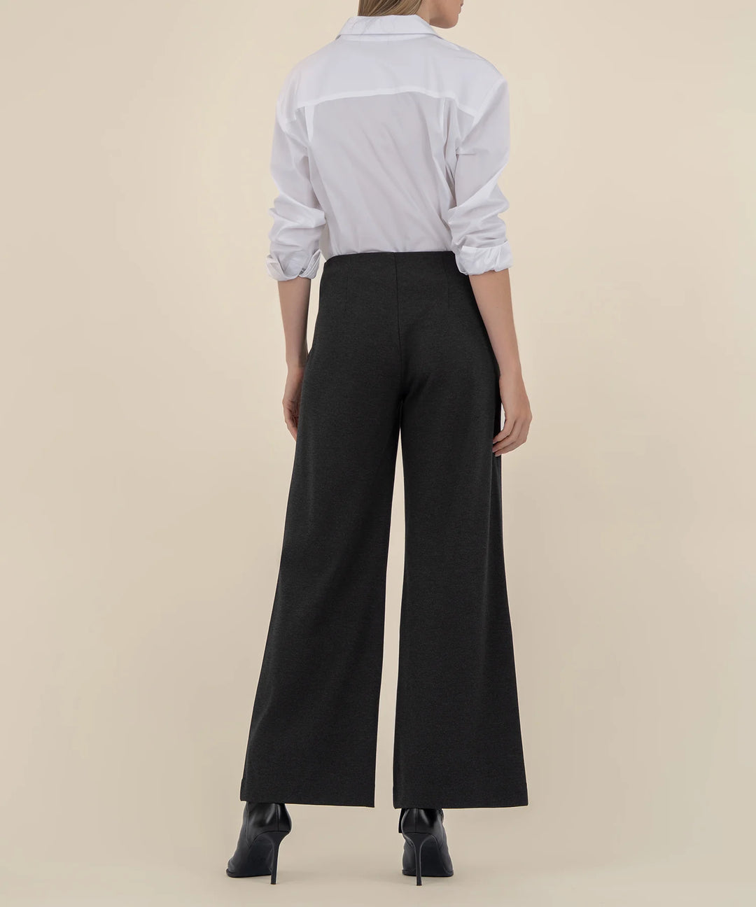 Meg Ponti High Rise Wide Leg Trouser