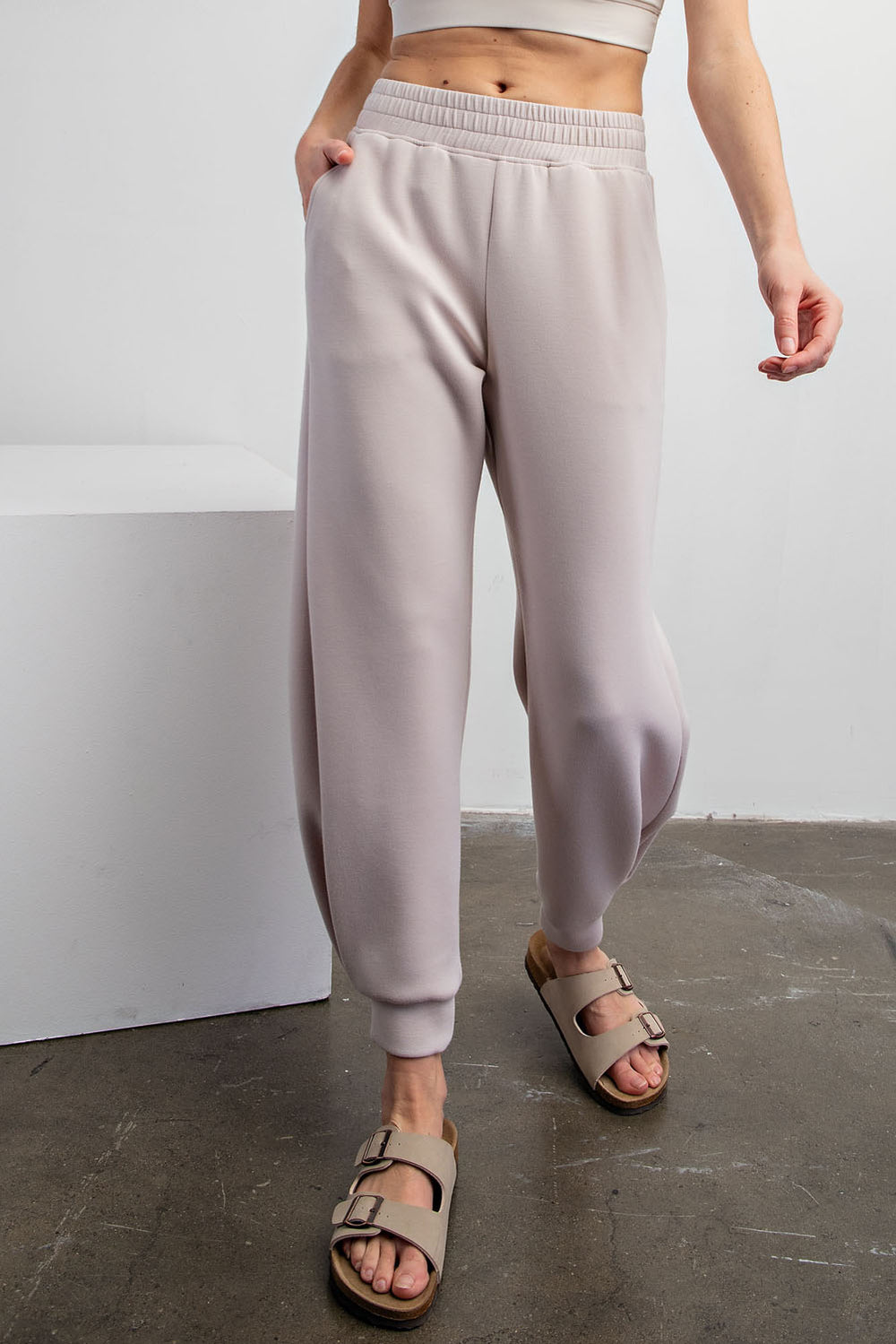 Modal Scuba Jogger Pants from KADOU Boutique