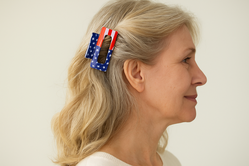 Stars and Stripes Clip from KADOU Boutique
