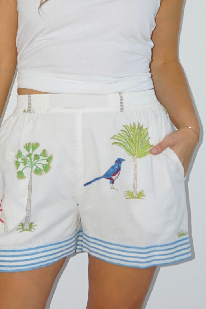 Tally Beach Short in Palm Paradise from KADOU Boutique
