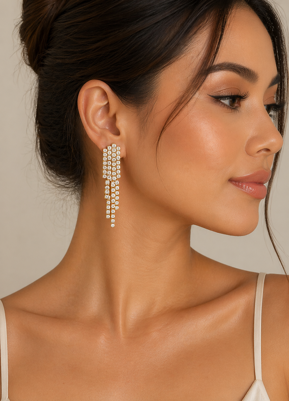 Nikki Statement Earrings from KADOU Boutique