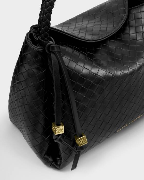 Nova Woven Top Handle Bag