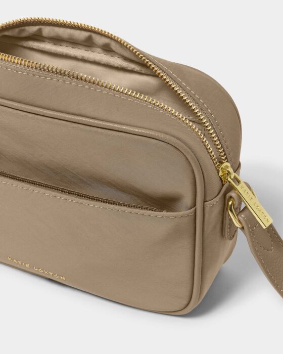 Nylon-Luxe Crossbody Bag