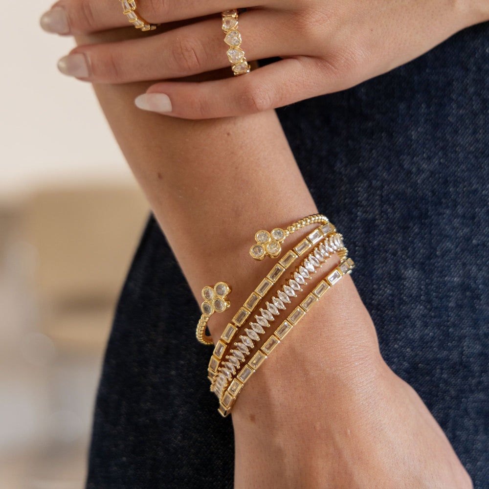 Maisley Tennis Bracelet from KADOU Boutique