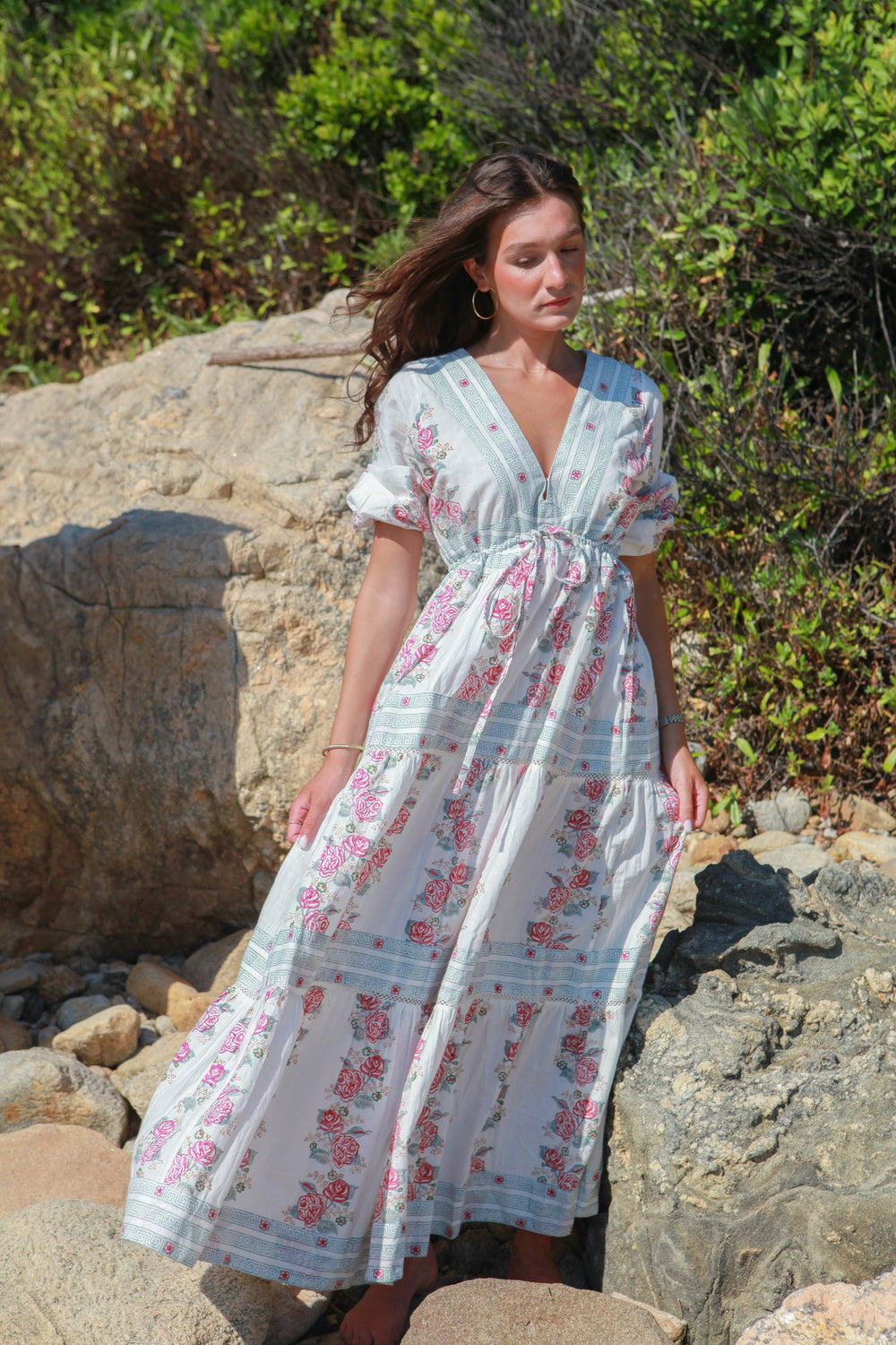 Orley Dress in Antique Floral from KADOU Boutique