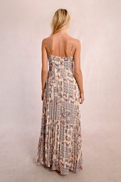 Floral Strap Maxi Dress