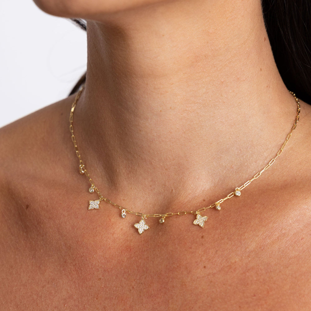 Amanda Cz Necklace from KADOU Boutique