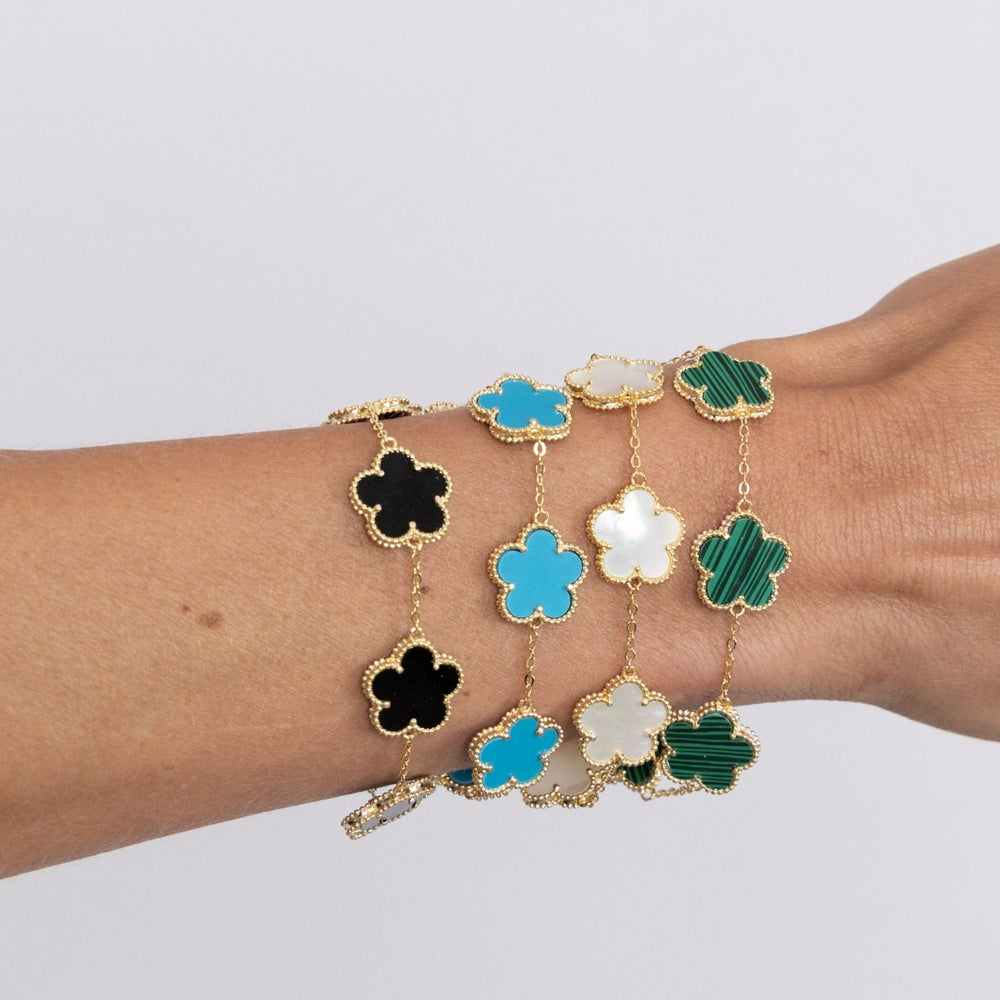 Adeline Clover Bracelet from KADOU Boutique