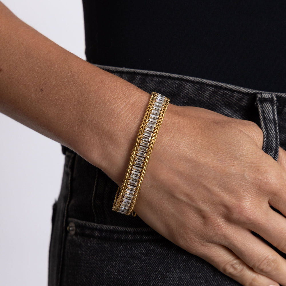 Stephanie Cz Bracelet from KADOU Boutique