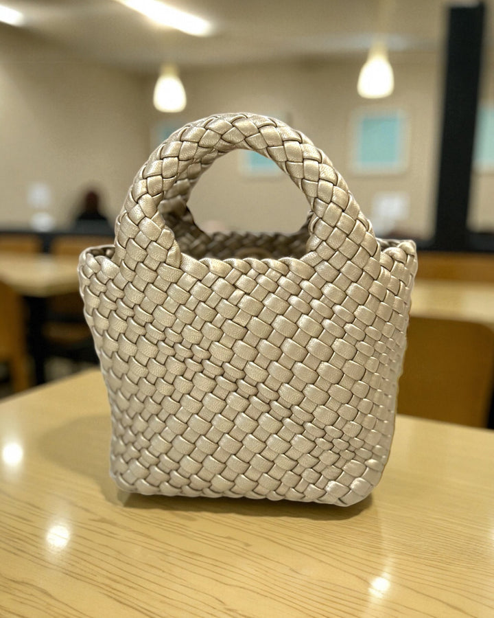 Braided Clutch with Pouch