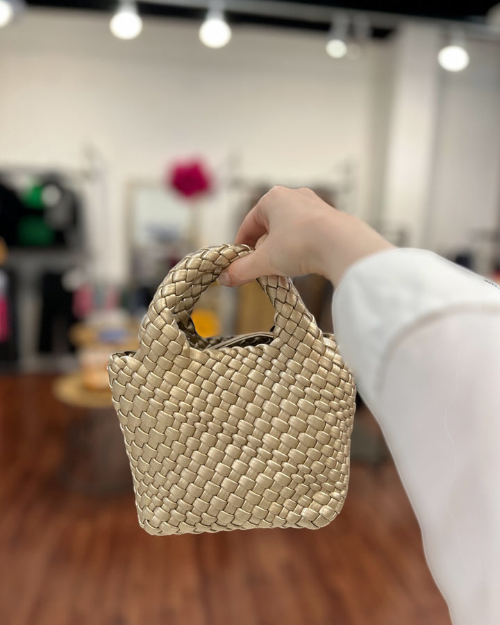 Braided Clutch with Pouch