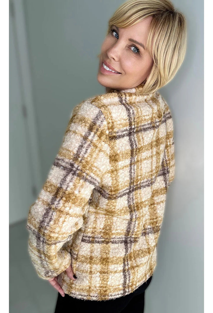 Plaid Soft Jacket
