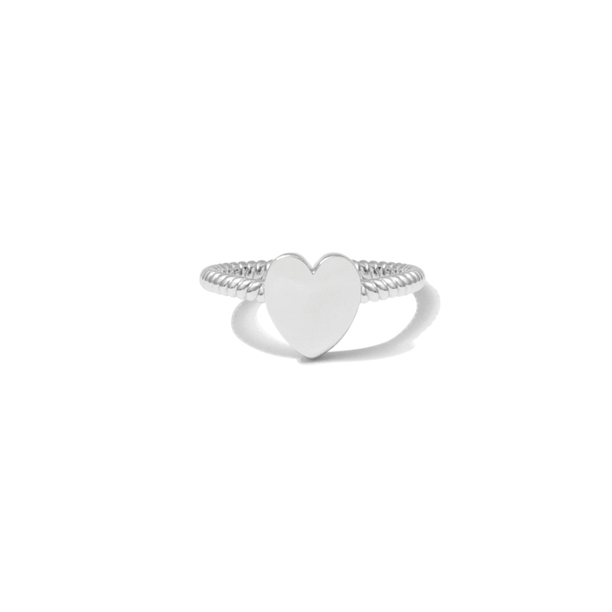 Heart Twist Ring