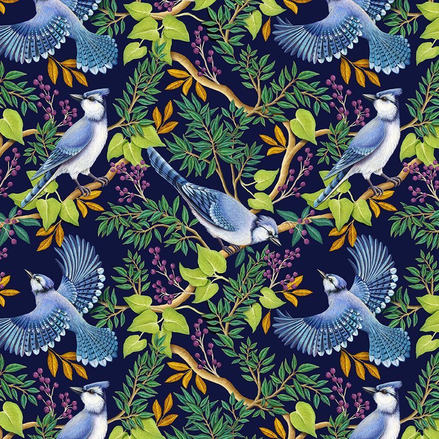 Birds Fit &amp; Flare Dress from KADOU Boutique
