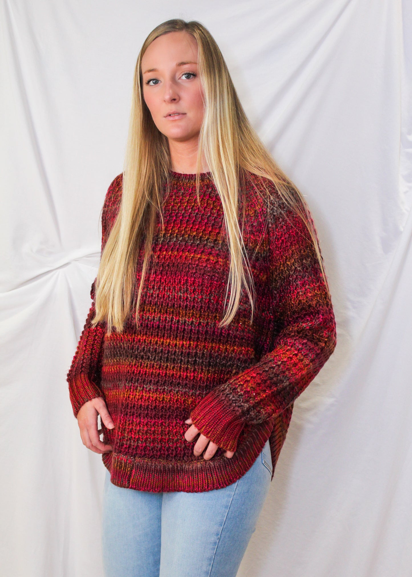 Multicolor Chunky Sweater
