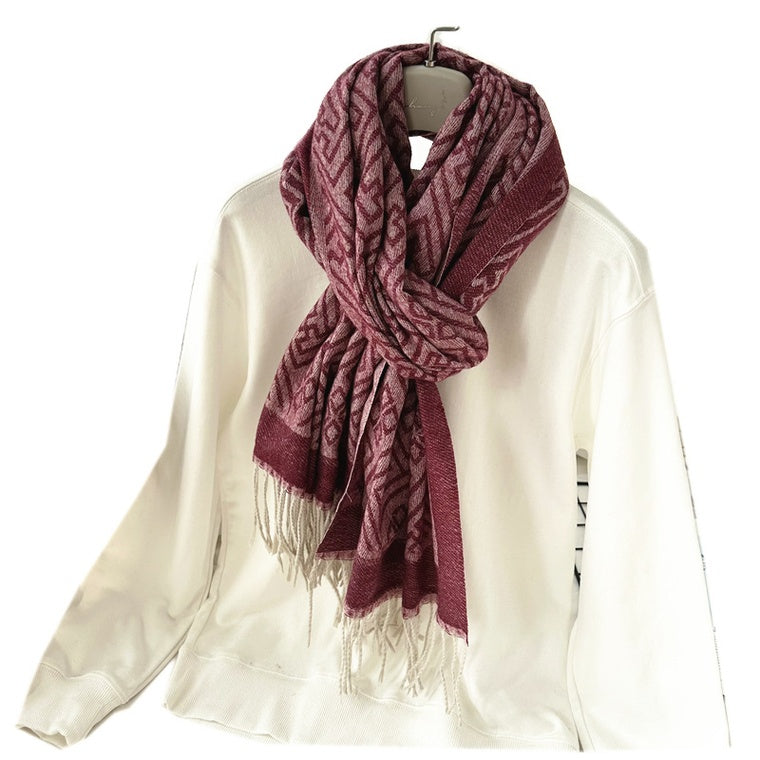 Reversible Winter Scarf from KADOU Boutique
