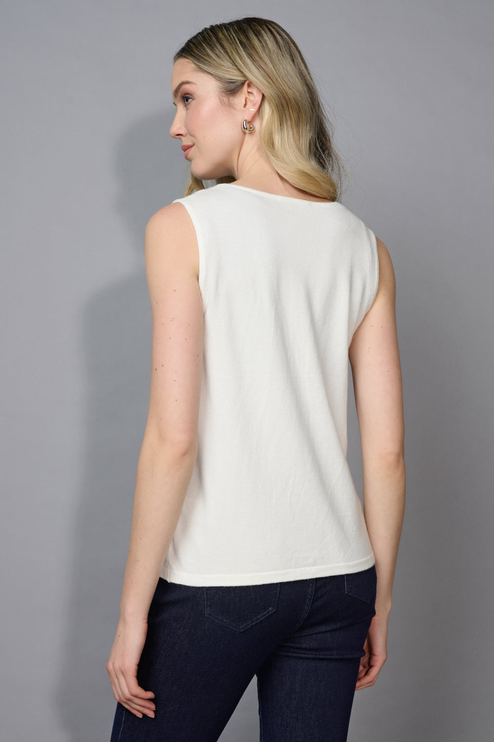 Rhinestone Tank from KADOU Boutique
