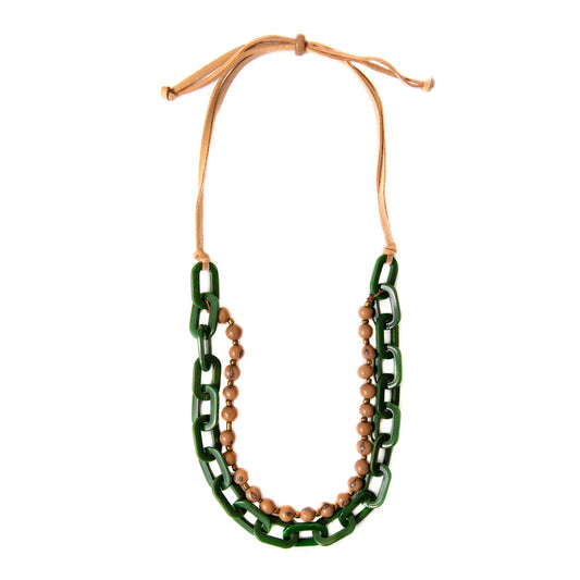 Amaranta Necklace - Green