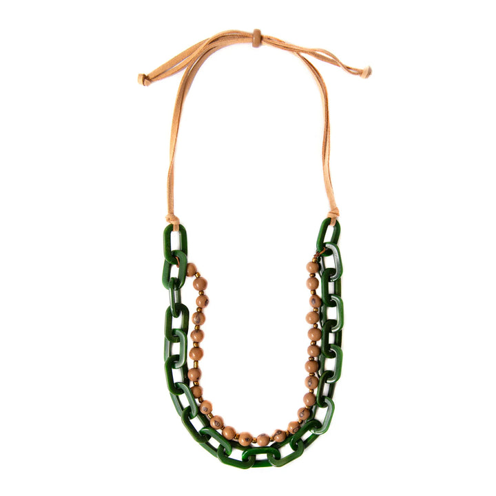 Amaranta Necklace - Green