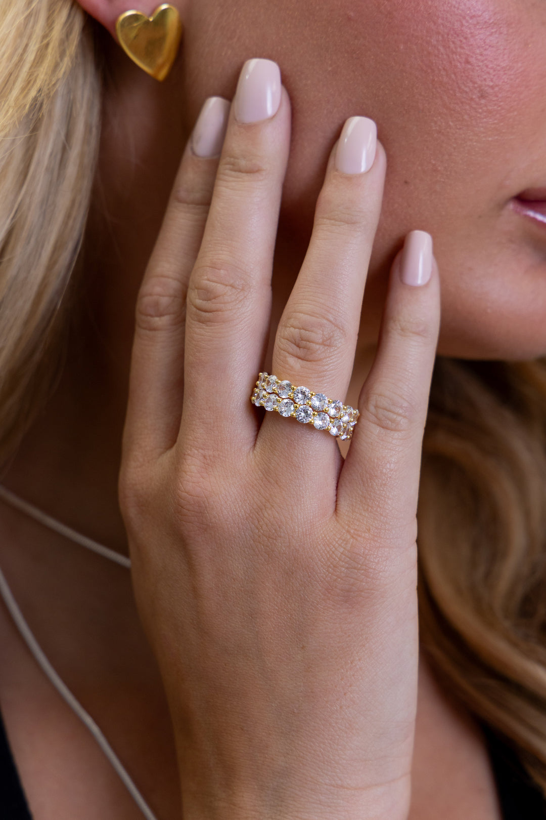 Ari Double Eternity Band
