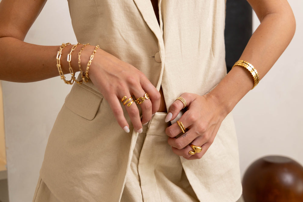Codie Link Bracelet from KADOU Boutique