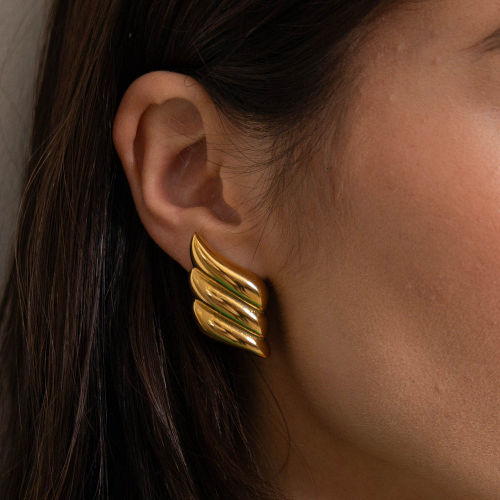 Heather Statement Earring from KADOU Boutique