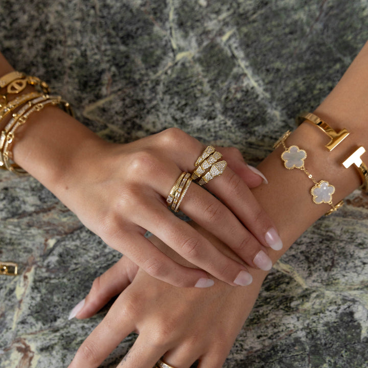 Finley Snake Ring from KADOU Boutique