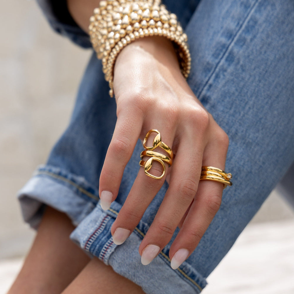 Horsebit Ring from KADOU Boutique