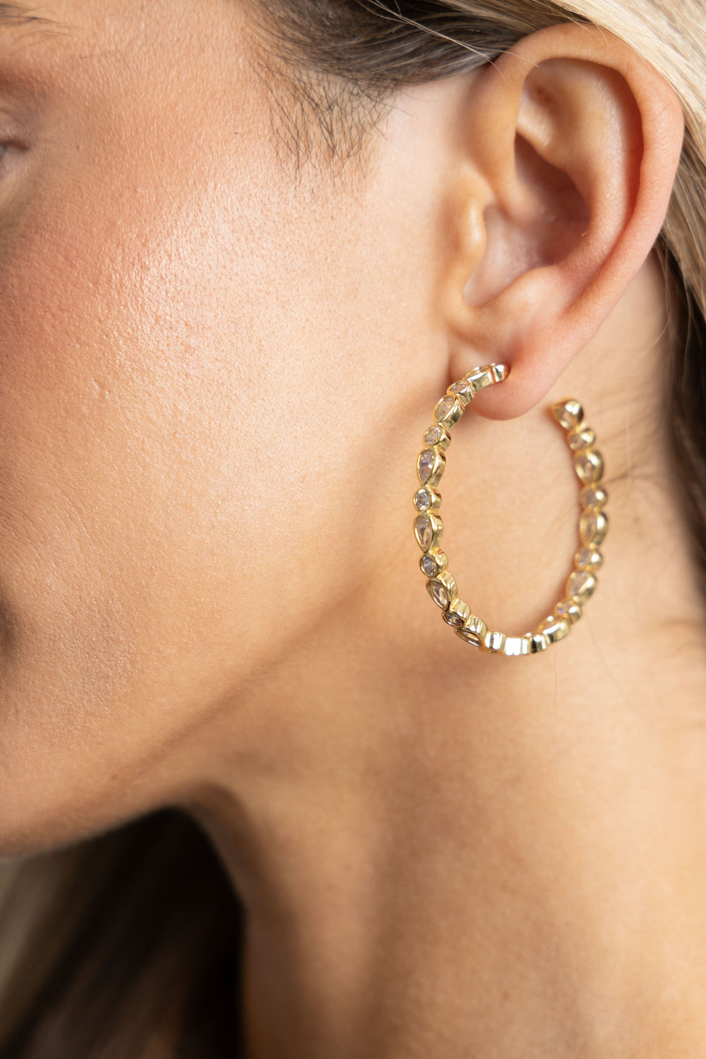 Cassidy Hoop from KADOU Boutique