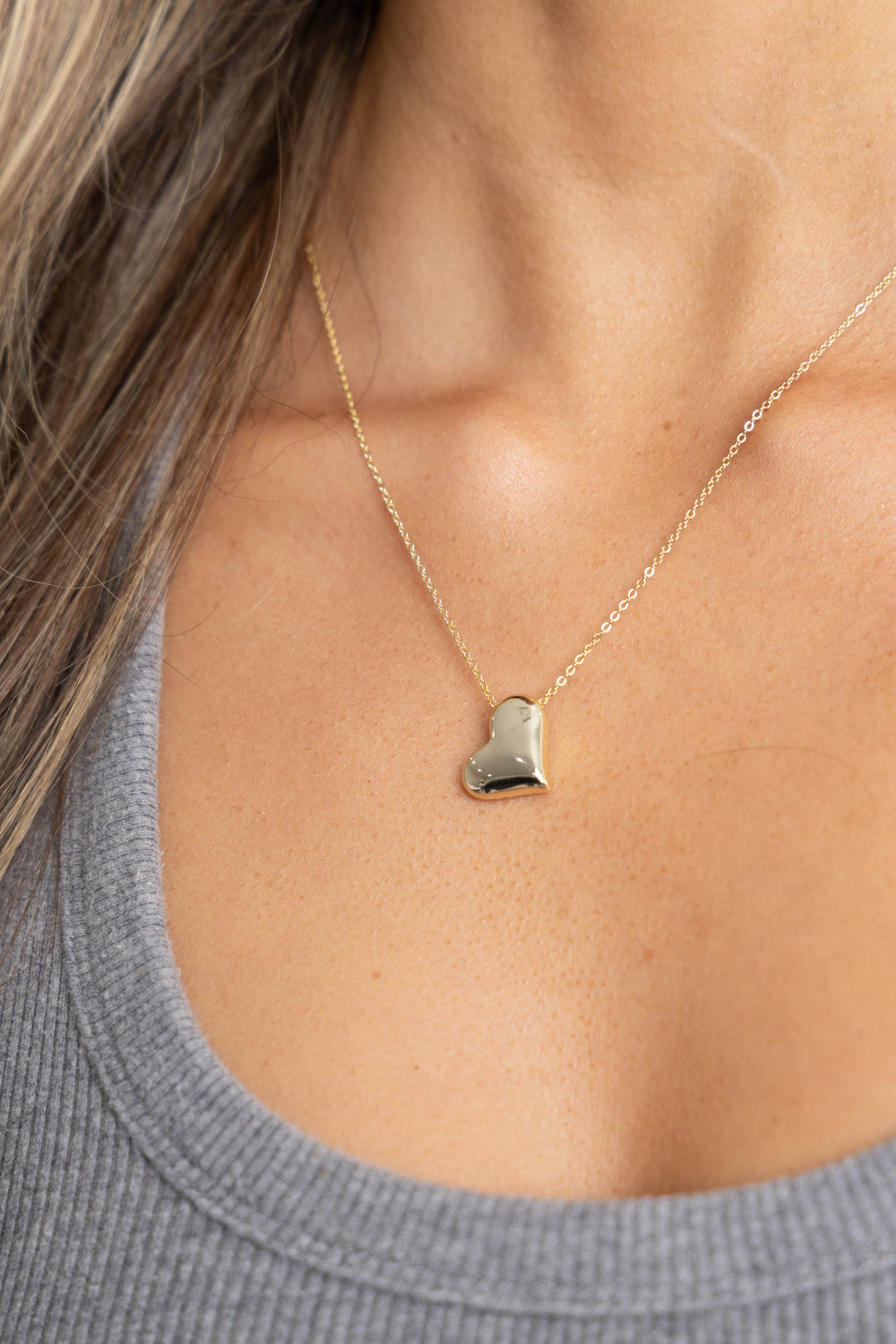Susie Heart Necklace from KADOU Boutique