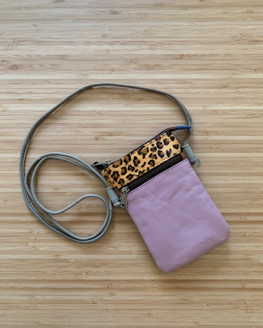 LUA Crossbody Bag in lavender color. SOR-81067-3.