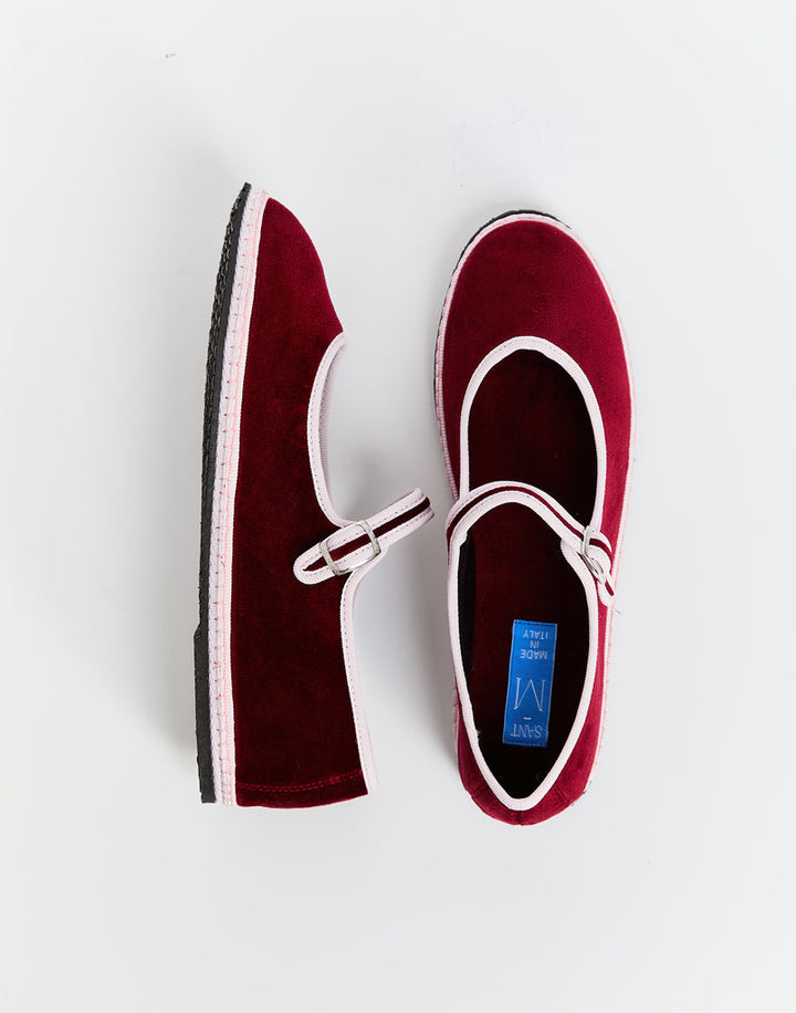 Mestiza X Santm Mary Jane Furlane Bordeaux from KADOU Boutique