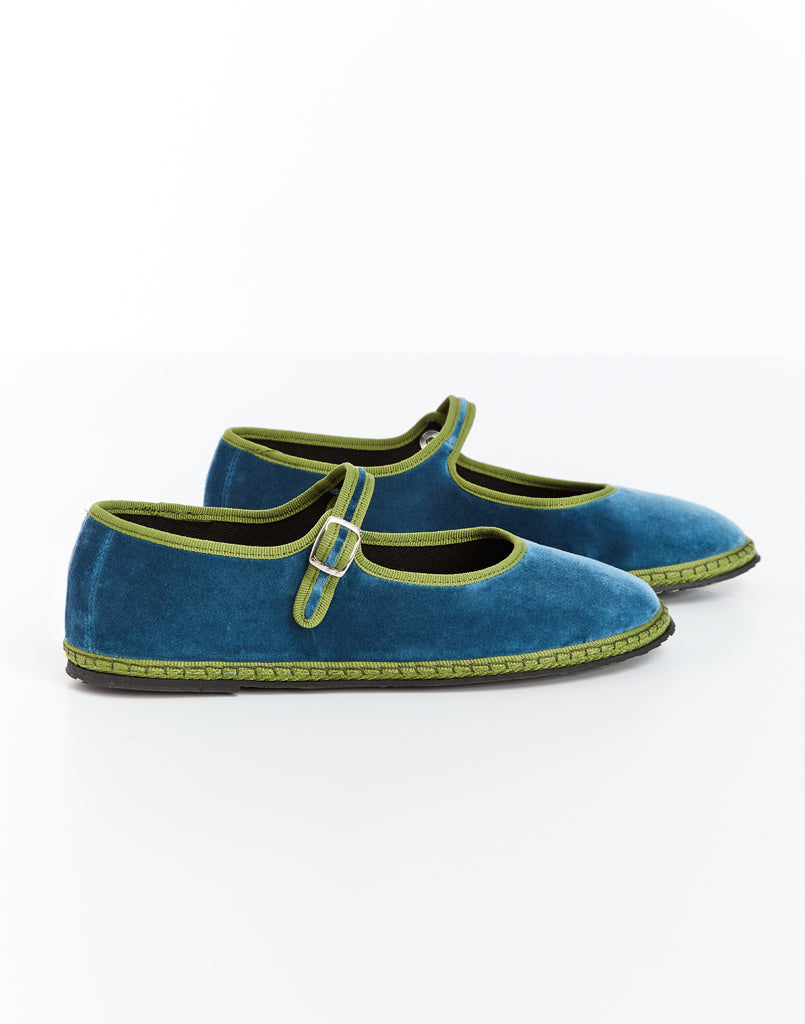 Mestiza X Santm Mary Jane Furlane Blue from KADOU Boutique