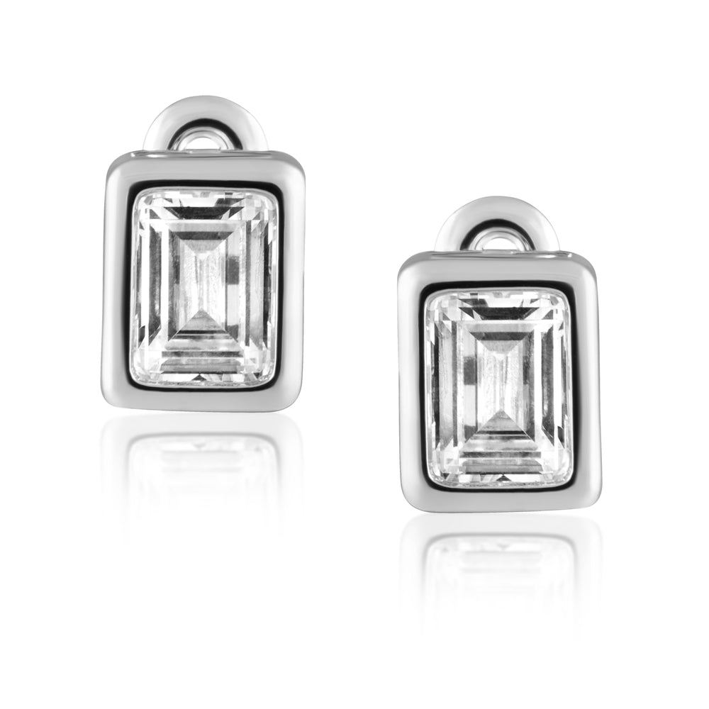 Laurel Bezel Stud from KADOU Boutique