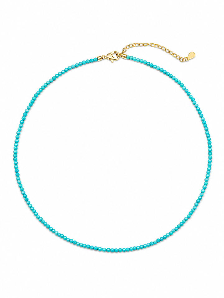 Sky Beaded Necklace